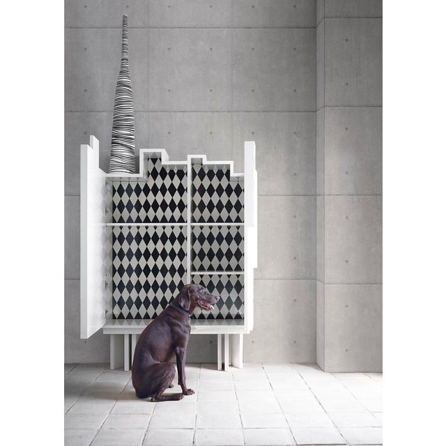 Contemporary Skyscraper Cabinet by Lola Glamour For Sale - Image 3 of 9