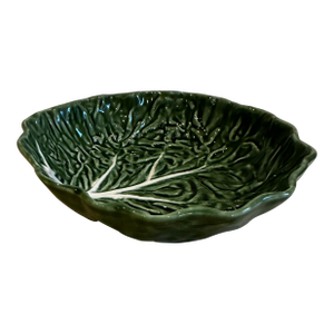 Vintage Bordallo Pinheiro 8.5" Cabbage Bowl