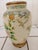 Antique Toyo Satsuma Textured Hand Painted Elegant Flying Birds Vase 13 inches SWEET!!