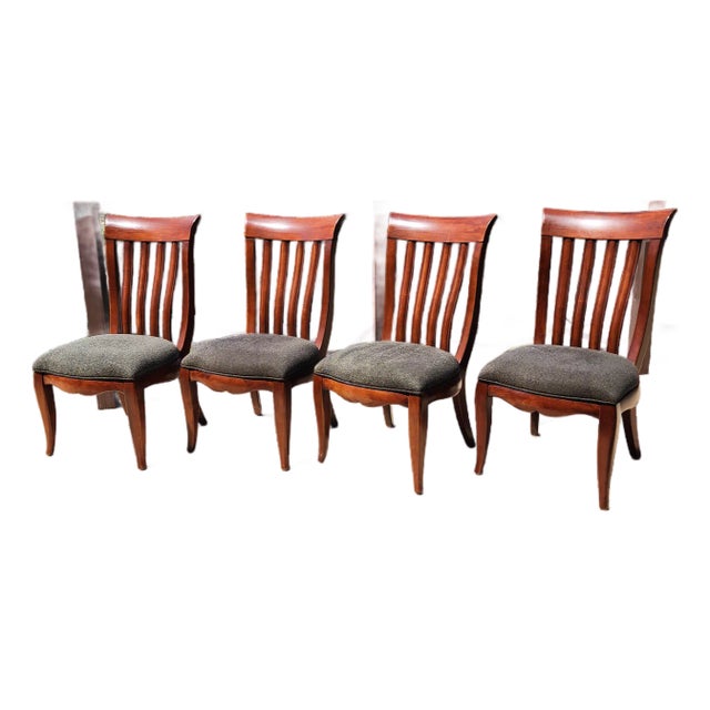 Four Contemporary Game Table Chairs For Sale