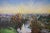 Jackson, The Roebuck Pub, Richmond, Winter Sunset with Mist, 2010, Oil on Board For Sale - Image 3 of 7