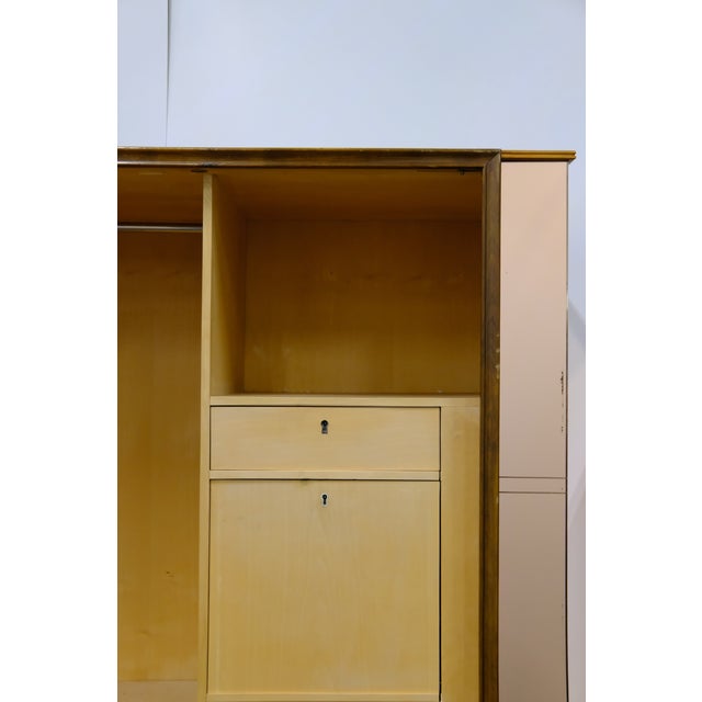Pair of Italian Art Deco Cabinets, Attr. Paolo Buffa, Italy, 1940s (Without Doors) For Sale - Image 4 of 17