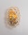 Amber Bubble Glass Sconce by Helena Tynell for Limburg, Germany, 1960s For Sale - Image 15 of 16
