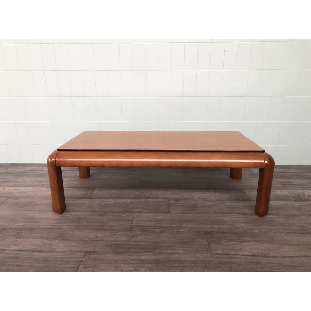 Brown Italian Coffee Table, 1970s For Sale - Image 8 of 8