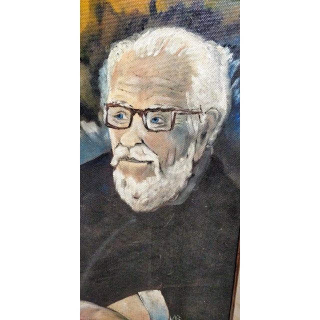 Paint Texas Gentleman Portrait Oil Painting For Sale - Image 7 of 8