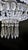 Glass Crystal Basket Chandelier, 1890s For Sale - Image 7 of 10