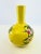 Yellow Vintage Chinese Yellow Famille Rose Monkey & Peach Porcelain Vase For Sale - Image 8 of 12