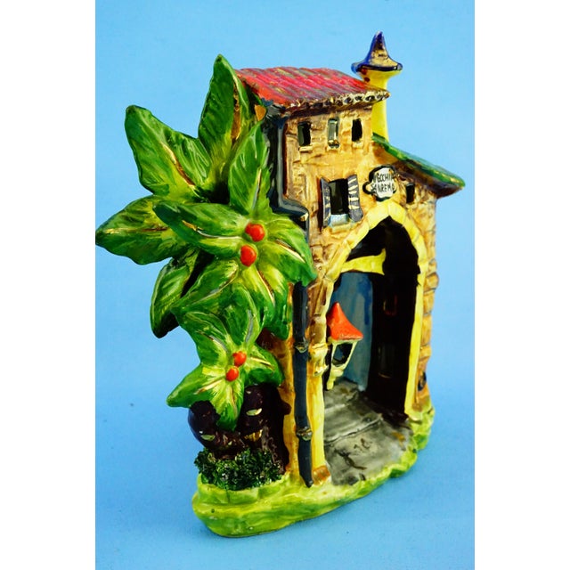 Vintage Ceramic Souvenir Sanremo and Russian Orthodox Church Sculptures, Italy, 1890s, Set of 2 For Sale - Image 17 of 18