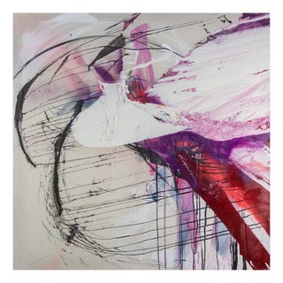 Dick Berckenkamp, Whispering, Acrylic on Canvas For Sale