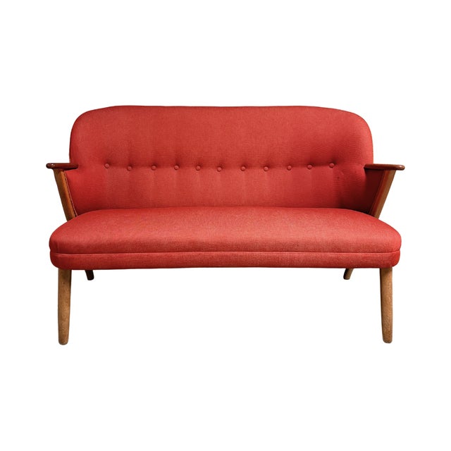 Mid 20th Century Danish Modern Sofa Attributed to Chresten Findahl Brodersen, c.1950s For Sale - Image 5 of 8