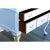 Chippendale 1960's White and Gold Chippendale Style Highboy of Six Drawers For Sale - Image 3 of 9