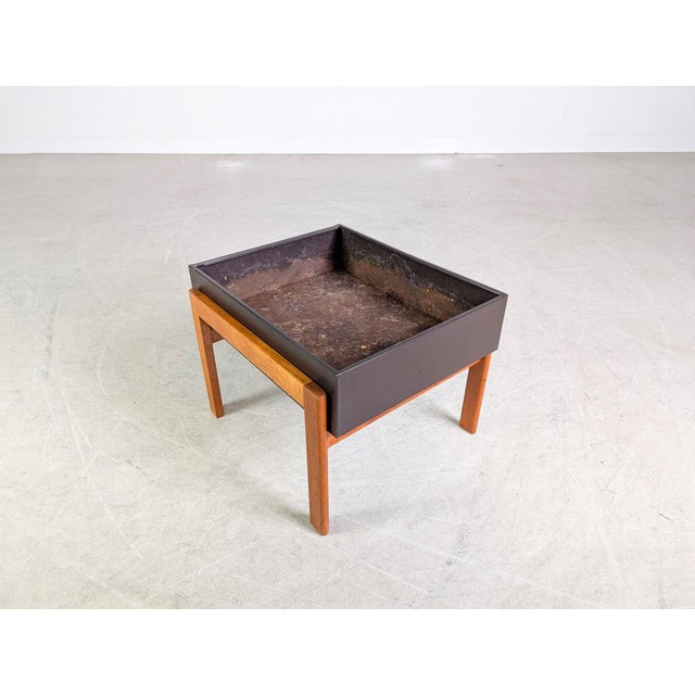 Mid-Century Teak Planter with Stand For Sale - Image 5 of 8