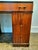 1930s Art Deco Mahogany Desk With Bakelite and Brass Pulls For Sale - Image 5 of 12