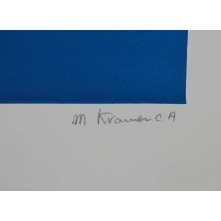 Artist: Mireille Kramer, Egyptian/American (1932 - ) Title: La Puite Year: circa 1980 Medium: Etching, signed and numbered...