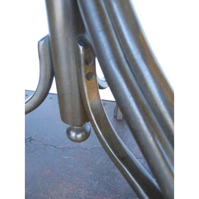 Mid-Century Modern 1950s Vintage Thonet Table and Chairs- 3 Pieces For Sale - Image 3 of 10