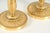 Two antique gilded candlesticks France Gilt bronze circa 1820 Dimensions: Height: 28 cm, diameter: 14 cm Classic French...