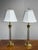 Design Plus Gallery presents a pair of Crystal Corinthian Column Table Lamps from Remington Lamp. These Neoclassical-...