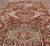 Antique Persian Heriz Rug Featuring Geometric Medallion Design in Rust and Ivory 4'8 X 6'2 For Sale - Image 11 of 13