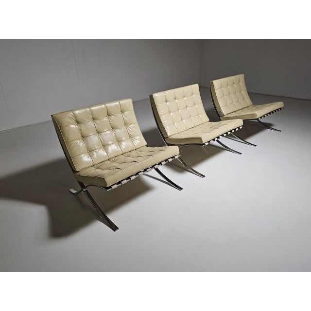 Barcelona Chair by Mies Van Der Rohe for Knoll International, 1960s For Sale - Image 11 of 11
