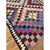 Mid-Century Modern 1940s Diamond Colorful Tribal Antique Handwoven Turkish Kilim Rug 4'8" X 9'6" For Sale - Image 3 of 6