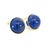 Natural Lapis Lazuli Cufflinks 14k Y Gold 40 CTW Certified, Pair For Sale - Image 13 of 13