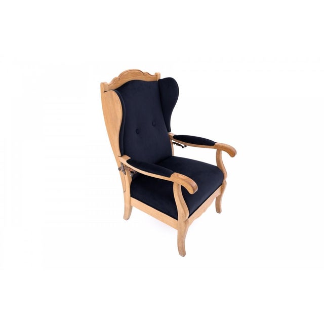 Set of Reclining Chair with Ottoman, 1940s For Sale - Image 18 of 18