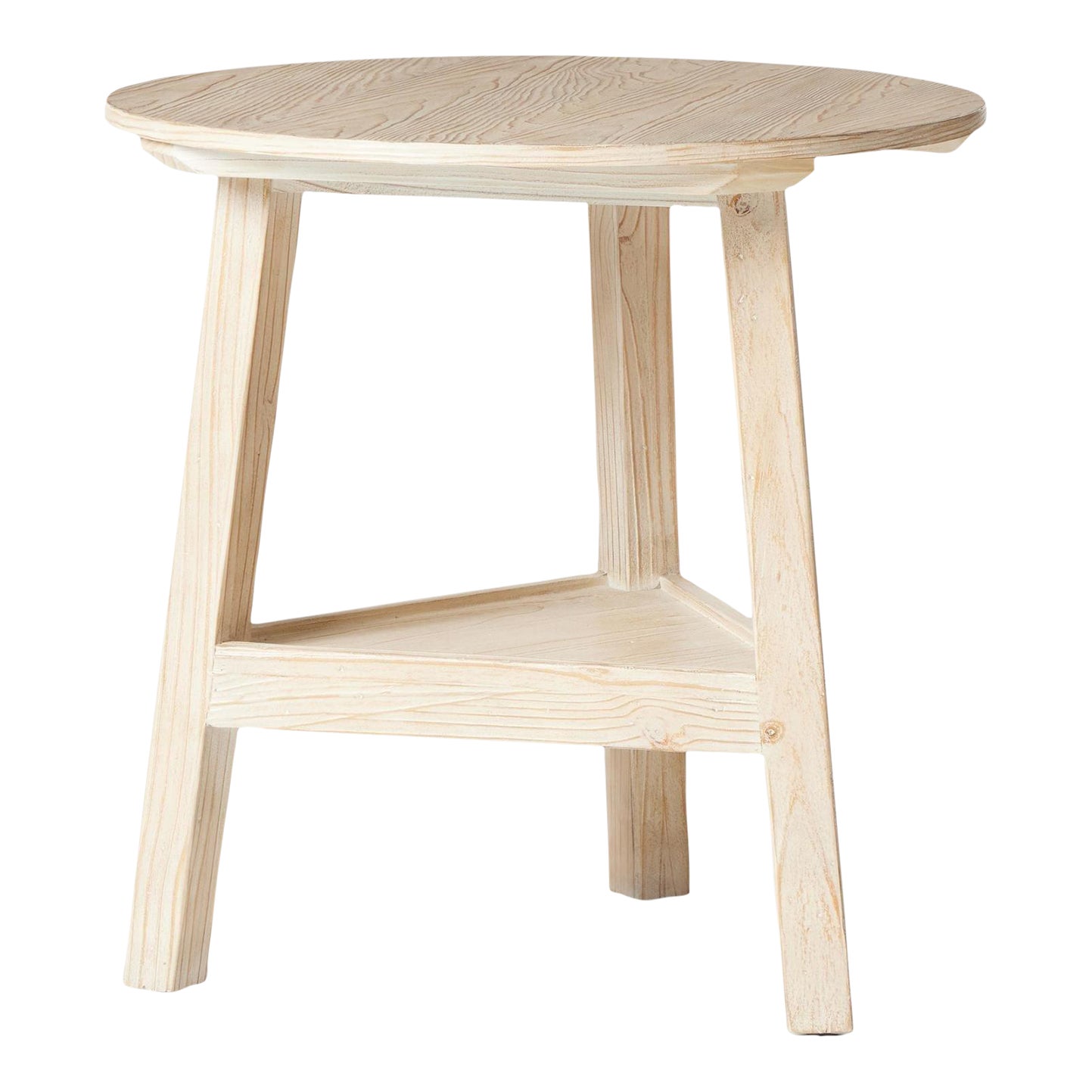 Four Hands Kickapoo River Cricket Table - Natural Pine Veneer | Chairish