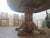 Wood Antique Round Oak Pedestal Dining Table With Claw Feet Dating From the Late 19th to Early 20th Century. For Sale - Image 7 of 14