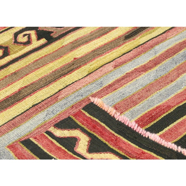 1960s Turkish Kilim For Sale - Image 4 of 5