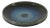 Large Mid-Century Danish Low Bowl in Deep Blue and Moss Green Glazed Stoneware by Per Linnemann-Schmidt for Palshus, 1960s For Sale