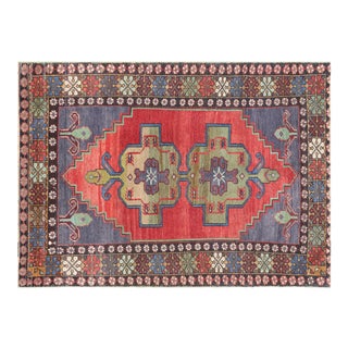 1960s Turkish Oushak Rug For Sale