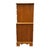 Brown High End Vintage Solid Hard Rock Maple Colonial Early American 33" Chest on Chest 5010 For Sale - Image 8 of 11