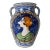 Vintage Hand-Painted Italian Ceramic Urn / Vase/ Sold For Sale