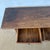 Vintage Reclaimed Elm Wood 4 Drawer Console C. 1920 For Sale - Image 11 of 12