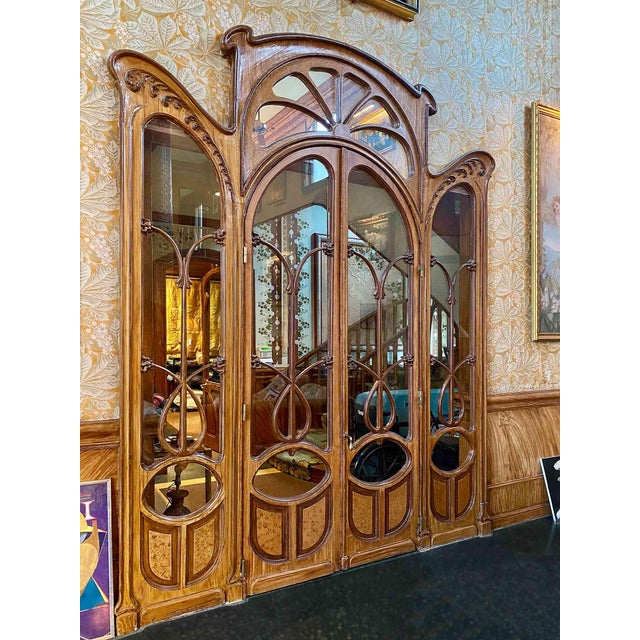 Antique Art Nouveau Doorway For Sale In New York - Image 6 of 7