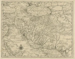 Antique Map of Middle East, 1726