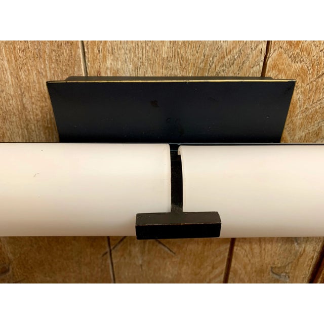 1990s Modernist Glass Tube Sconces - a Pair For Sale - Image 9 of 11