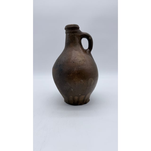 17th-Century German Bartmann (Bellarmine) Stoneware Jug — Excavated at the World Trade Center Site, New York City For Sale - Image 16 of 16