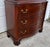 Chippendale Vintage Chippendale Style Mahogany China Cabinet Hutch Serpentine Swan Neck For Sale - Image 3 of 15