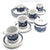 Offered is a set of Arabia stoneware coffee / tea serving pieces in the Anemone pattern designed by Ulla Procope. First...
