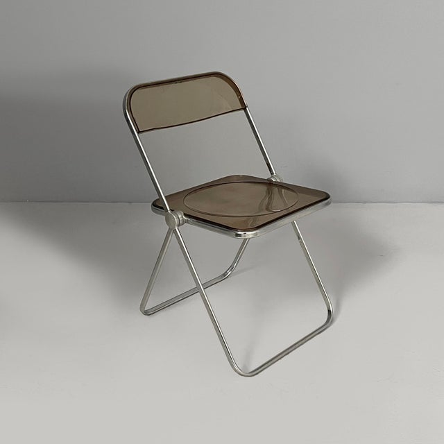 Italian Modern Plia Chair attributed to Giancarlo Piretti for Anonima Castelli, 1970s For Sale - Image 18 of 18