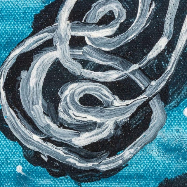 Elfi Schuselka (Austrian, b. 1940), Abstract Composition, Mixed Media on Canvas, stamped "Studio Elfi Schuselka" to verso,...