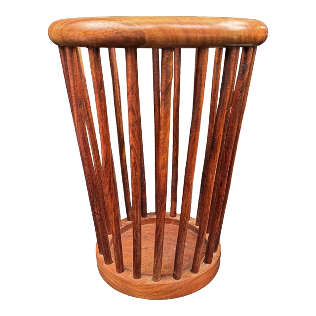 Danish Modern Wastepaper Basket For Sale