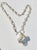 Late 20th Century Sterling Silver Chain With Navajo Cross Pendant 25 DWT For Sale - Image 5 of 6