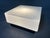 Vintage square ceiling lamp with Bakelite fixture and opaline shade in perfect condition. Brand: Niko (Belgium). 1 x E27...