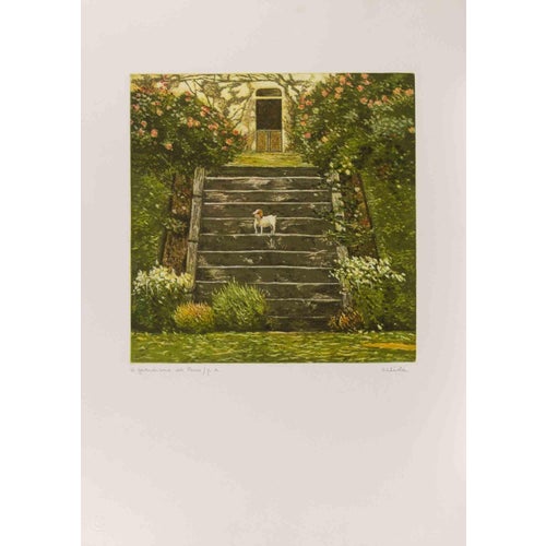 Antonio Saliola, The Park Guardian, Lithograph by Antonio Saliola, 1990s, Lithograph For Sale