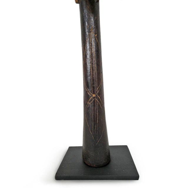 Vintage African Mossi Doll Figurine on Stand For Sale In Los Angeles - Image 6 of 8