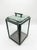 Pair of Vintage Metal With Verdigris Bronze Finish Rectangular Lanterns For Sale - Image 4 of 12