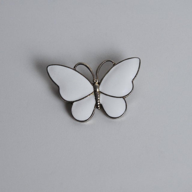 Vintage Danish Brooch in Gilded Sterling Silver by Volmer Bahner, 1960s For Sale - Image 7 of 7