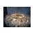 Goldenrod Murano Glass Sputnik Chandeliers by Simoeng, Set of 2 For Sale - Image 8 of 13